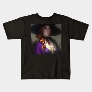 The beautiful witch Kids T-Shirt